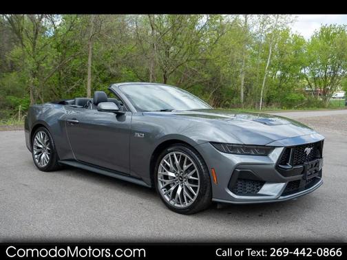 Carbonized Gray Metallic 2025 Ford Mustang GT Premium