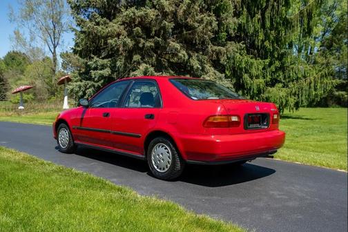 RED 1995 Honda Civic DX