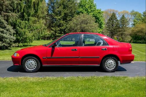 RED 1995 Honda Civic DX
