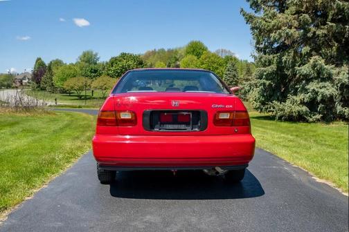 RED 1995 Honda Civic DX