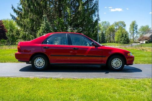 RED 1995 Honda Civic DX