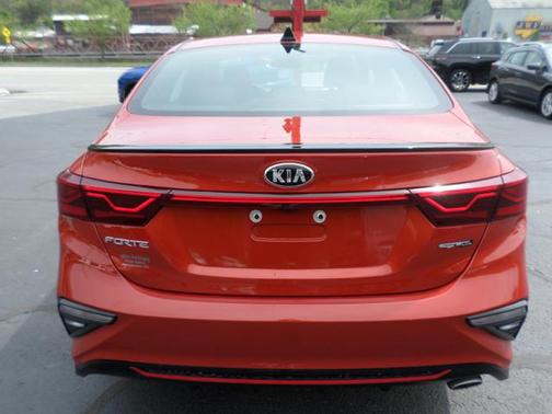 Fire Orange 2020 Kia Forte GT-Line