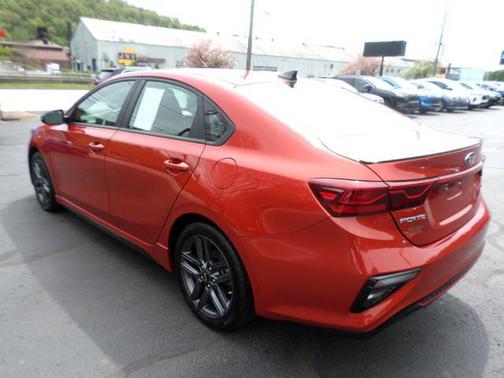 Fire Orange 2020 Kia Forte GT-Line