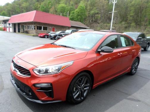 Fire Orange 2020 Kia Forte GT-Line