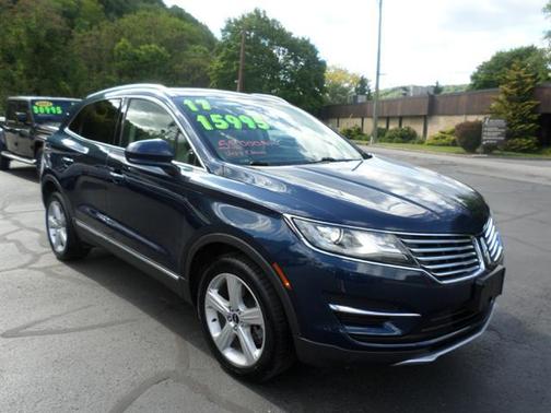 Midnight Sapphire Blue Metallic 2017 Lincoln MKC Premiere