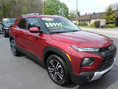 Crimson Metallic 2022 Chevrolet Trailblazer LT