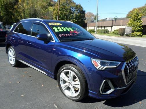 Navarra Blue Metallic 2021 Audi Q3 45 S line Premium Plus