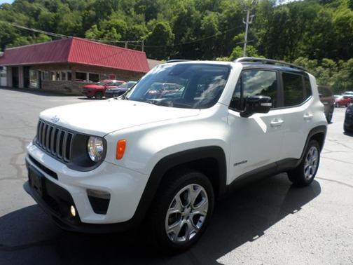 Alpine White Clearcoat 2023 Jeep Renegade Limited