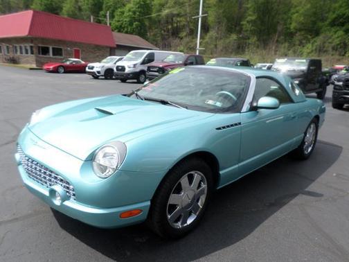 Thunderbird Blue 2002 Ford Thunderbird Premium