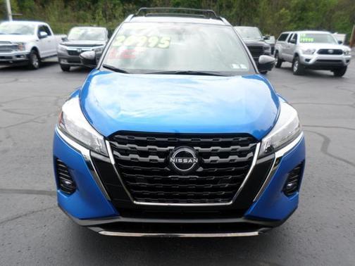 Blue 2024 Nissan Kicks SR