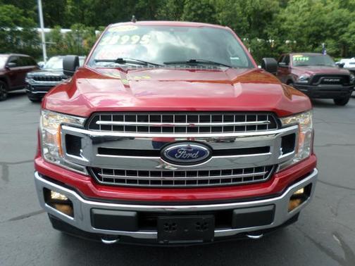 Red 2020 Ford F-150 XLT