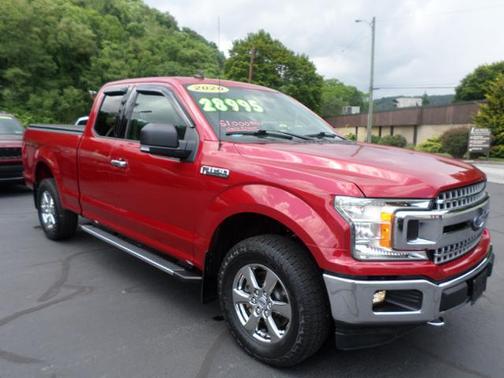 Red 2020 Ford F-150 XLT