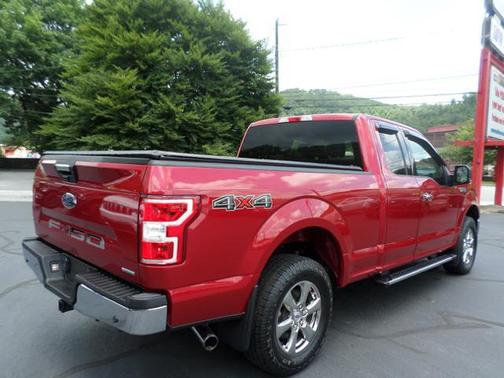 Red 2020 Ford F-150 XLT