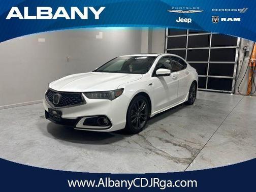 White 2019 Acura TLX V6 Technology & A-Spec