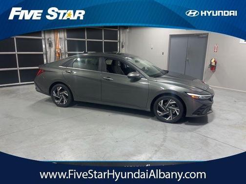 Gray 2025 Hyundai ELANTRA HEV Limited