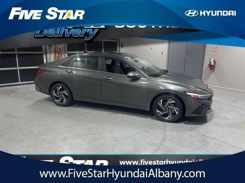Gray 2025 Hyundai ELANTRA HEV Limited