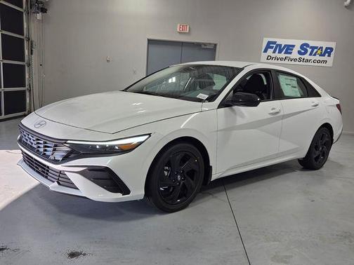 White 2026 Hyundai ELANTRA SEL Sport