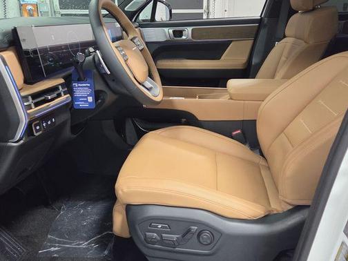White 2026 Hyundai SANTA FE HEV Calligraphy