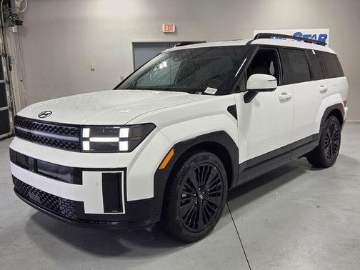 White 2026 Hyundai SANTA FE HEV Calligraphy