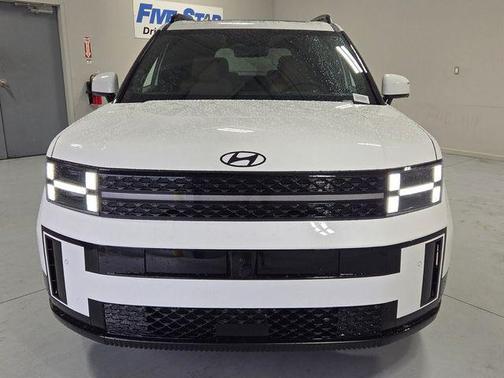 White 2026 Hyundai SANTA FE HEV Calligraphy