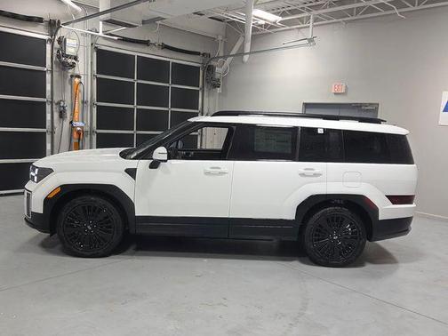 White 2026 Hyundai SANTA FE HEV Calligraphy
