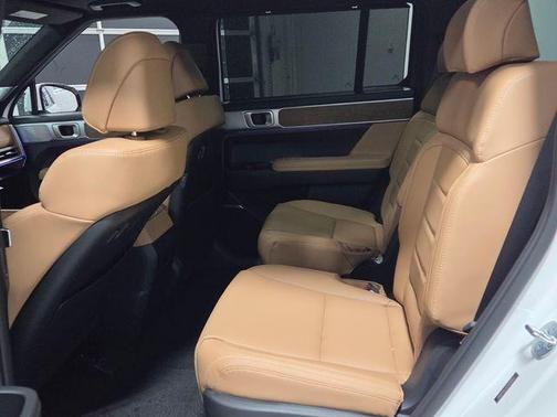 White 2026 Hyundai SANTA FE HEV Calligraphy