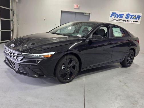 Black 2026 Hyundai ELANTRA SEL Sport