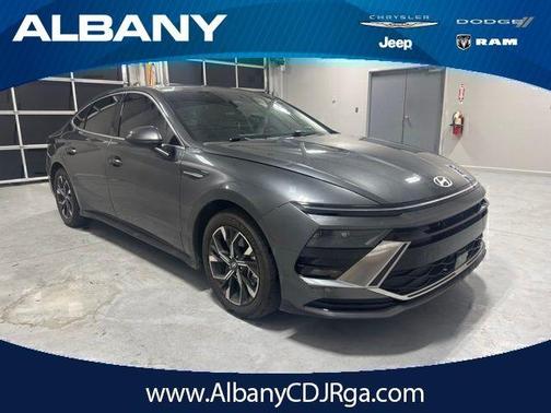 Gray 2024 Hyundai SONATA SEL