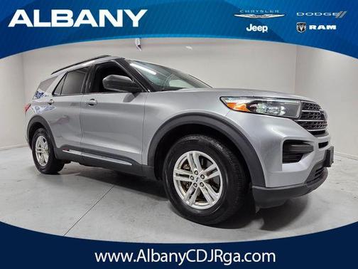 Silver Metallic 2020 Ford Explorer XLT