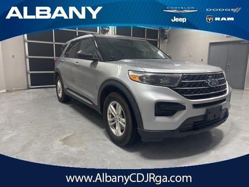 Silver Metallic 2020 Ford Explorer XLT