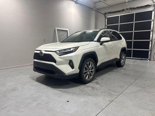 White 2022 Toyota RAV4 XLE Premium