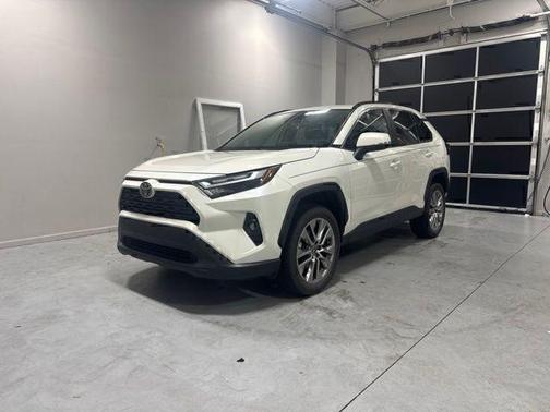 White 2022 Toyota RAV4 XLE Premium