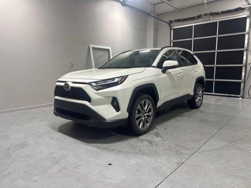 White 2022 Toyota RAV4 XLE Premium