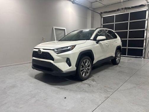 White 2022 Toyota RAV4 XLE Premium