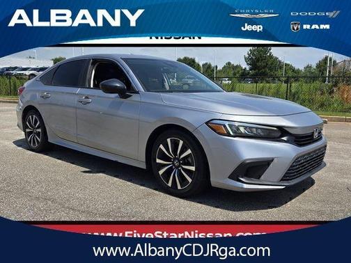 Morning Mist Metallic 2023 Honda Civic EX