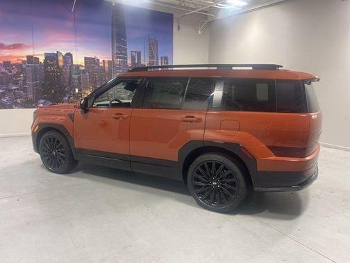 Orange 2025 Hyundai SANTA FE Calligraphy