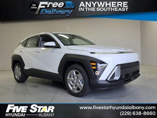White 2026 Hyundai KONA SE
