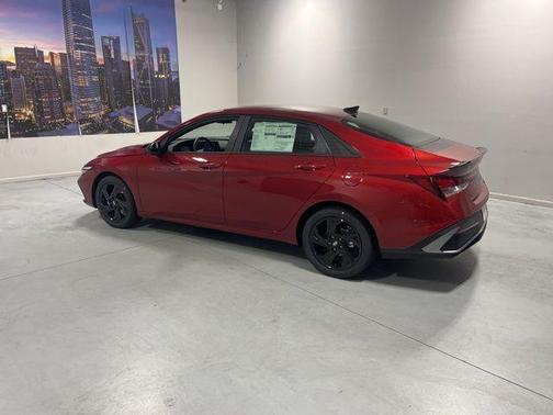 Red 2026 Hyundai ELANTRA SEL Sport