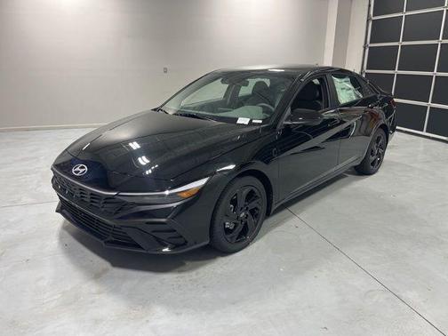 Black 2026 Hyundai ELANTRA SEL Sport