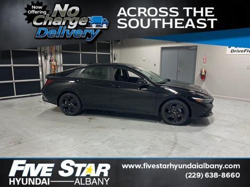 Black 2026 Hyundai ELANTRA SEL Sport