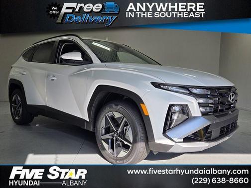 White Pearl 2026 Hyundai TUCSON Hybrid SEL