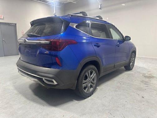 Neptune Blue 2021 Kia Seltos S