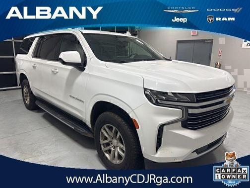 Summit White 2023 Chevrolet Suburban LT