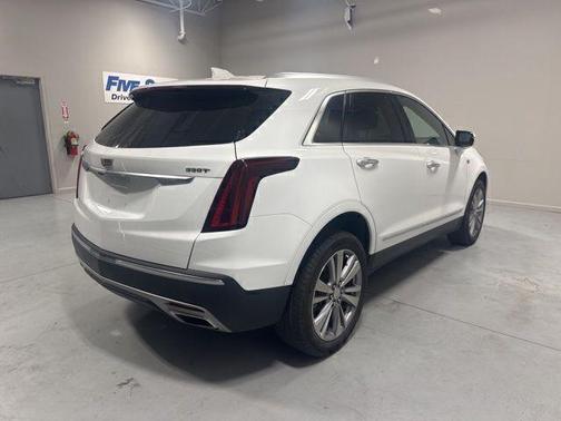 Crystal White 2024 Cadillac XT5 Premium Luxury