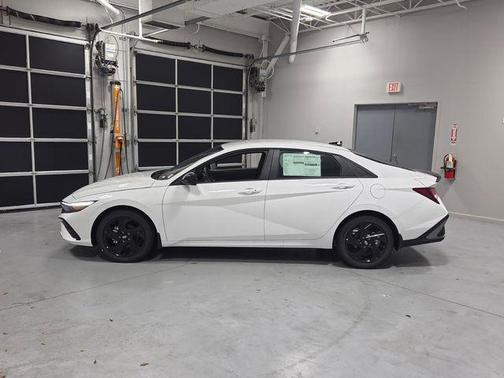 White 2026 Hyundai ELANTRA SEL Sport