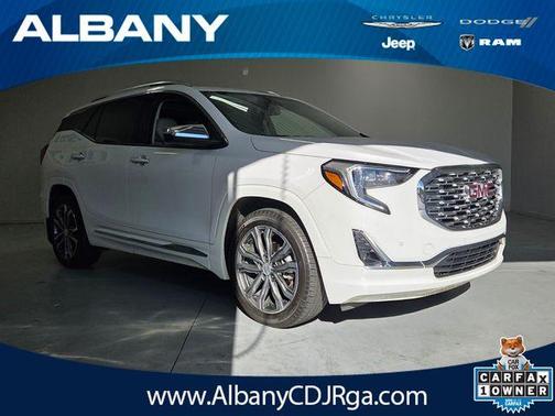 Summit White 2021 GMC Terrain Denali