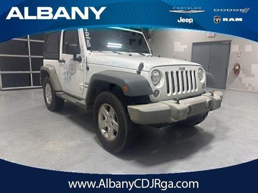 Bright White Clearcoat 2014 Jeep Wrangler Sport