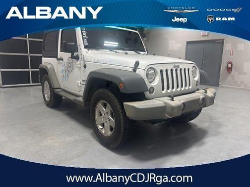 Bright White Clearcoat 2014 Jeep Wrangler Sport