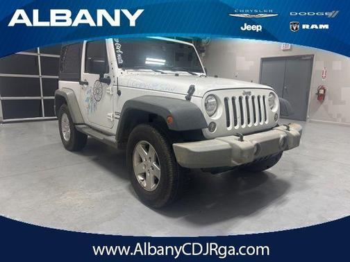 Bright White Clearcoat 2014 Jeep Wrangler Sport