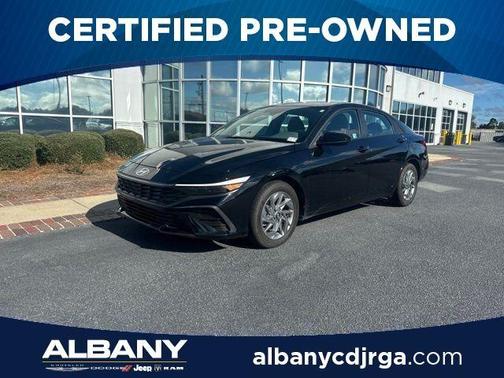 Black 2025 Hyundai ELANTRA HEV Blue